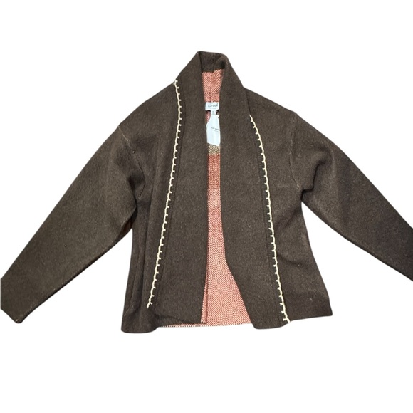 Flat White Pug Sweater with whipstich, new with tags, one size - Picture 3 of 5